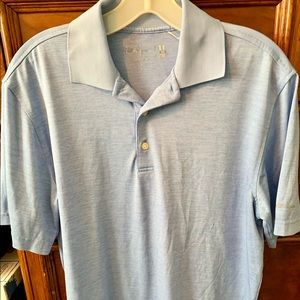 Walter Hagen Men's Golf Shirt in light blue